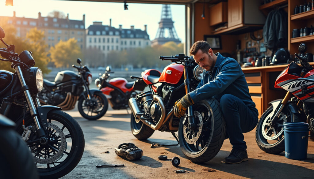 besoin d'une assistance rapide pour la réparation de pneus de moto ? notre service de dépannage sur place à nanterre et courbevoie vous garantit une intervention efficace et professionnelle, afin de vous remettre rapidement sur la route. contactez-nous dès aujourd'hui !