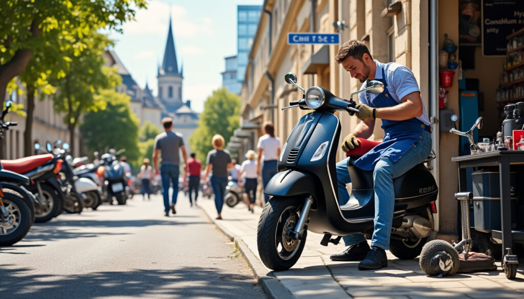 besoin d'une réparation de pneu pour scooter à boulogne-billancourt ? profitez de notre service rapide et efficace sur place. récupérez votre mobilité en un rien de temps grâce à nos techniciens expérimentés.