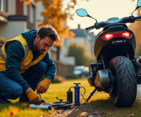profitez d'un service de réparation de pneus pour scooter à domicile dans les hauts-de-seine. que vous soyez à boulogne-billancourt ou nanterre, notre équipe d'experts se déplace chez vous pour assurer une intervention rapide et efficace, garantissant votre sécurité sur la route.